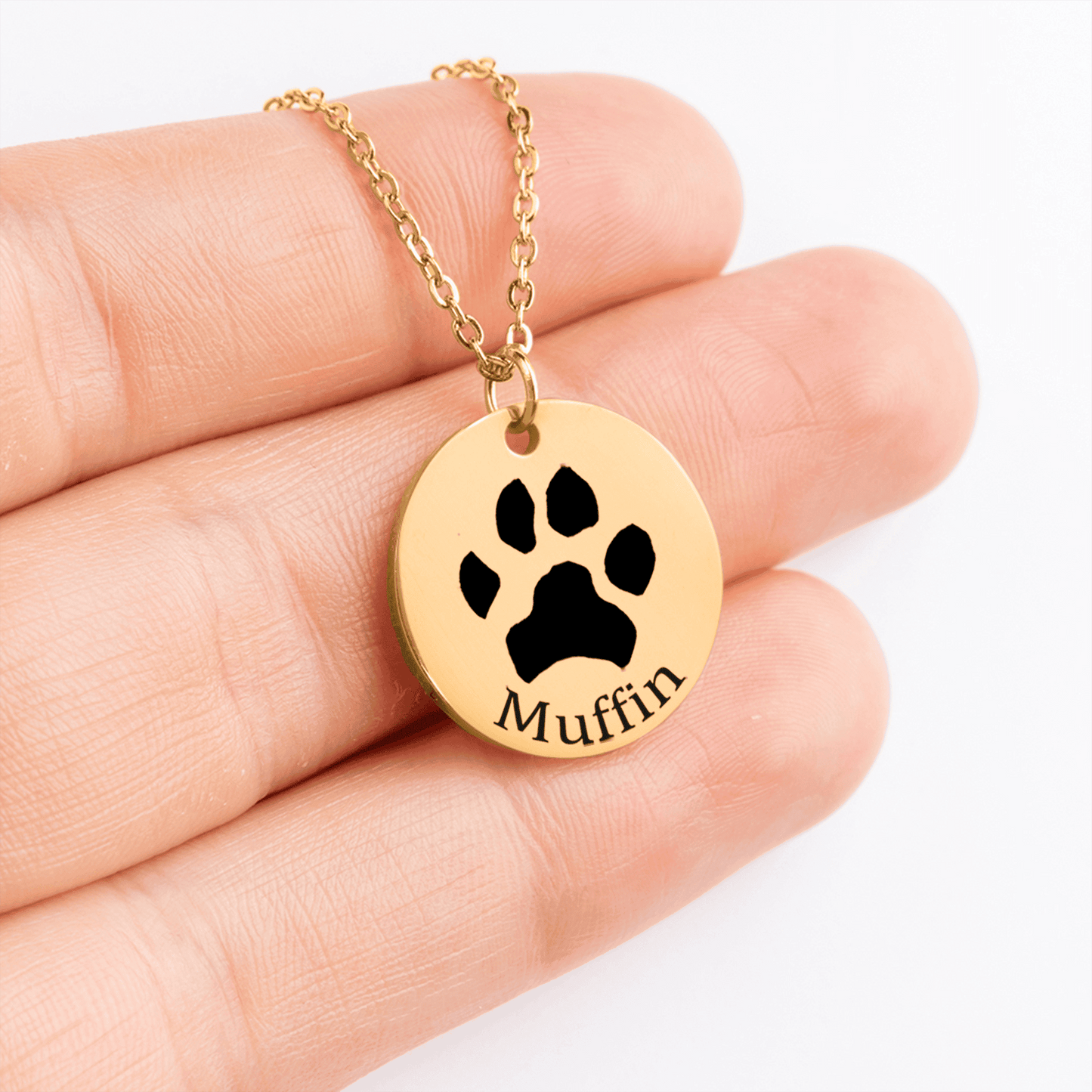 OWNPRINT Paw Print Necklace