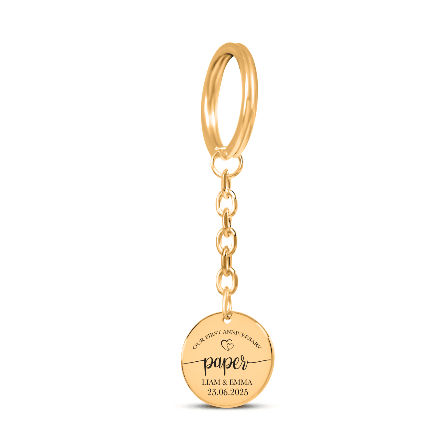 OWNPRINT 1st Paper Anniversary Coin Keychain