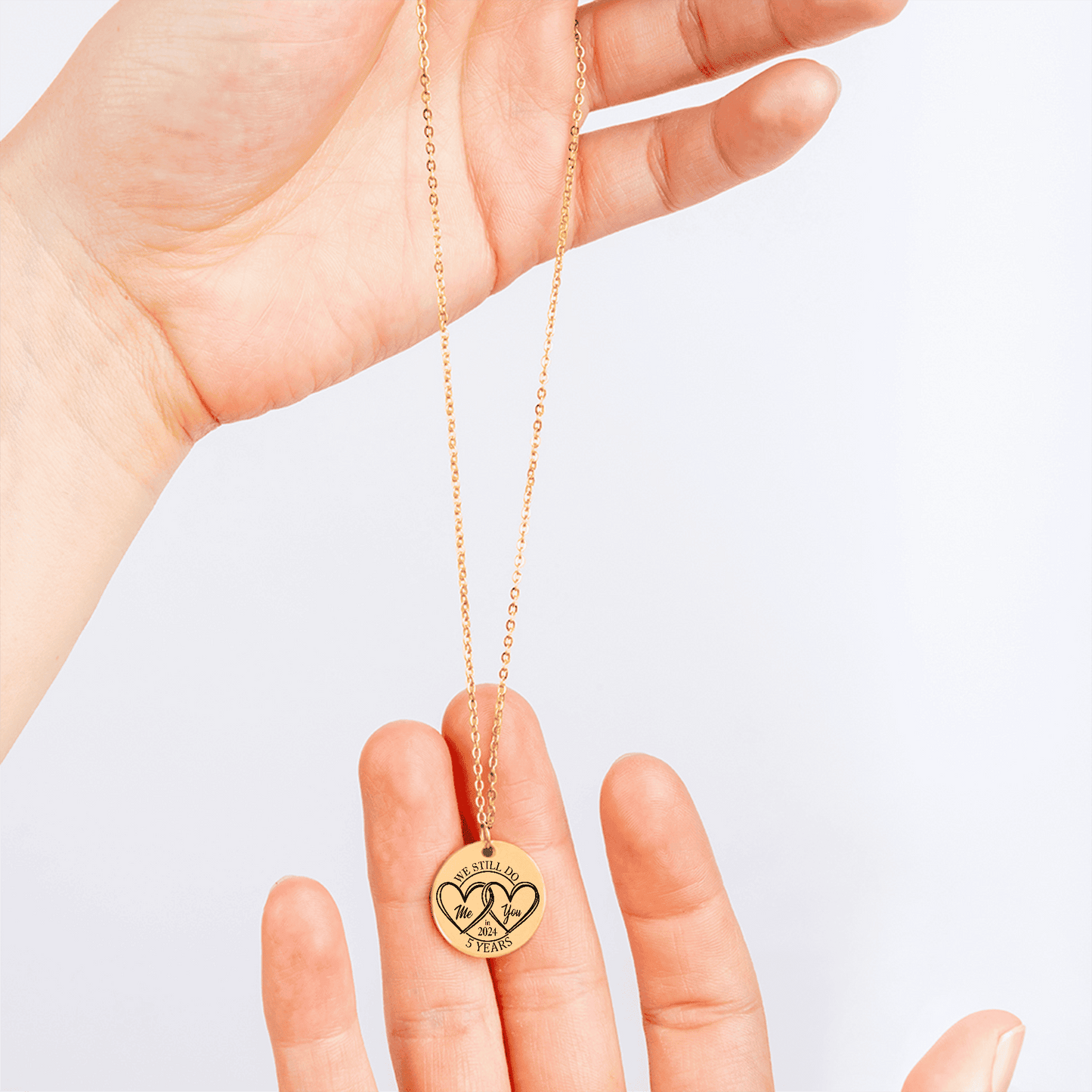 OWNPRINT 5th Years Anniversary Coin Necklace