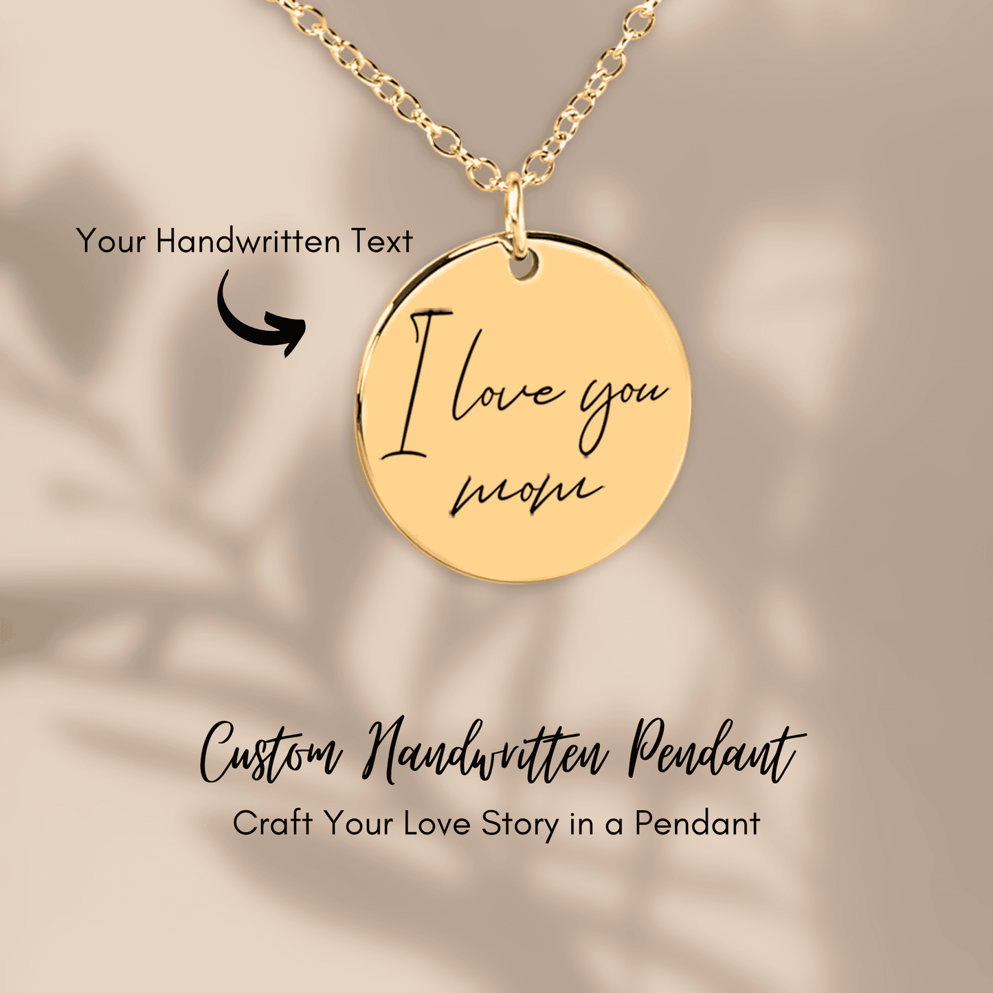 OWNPRINT Custom Handwritten Pendant