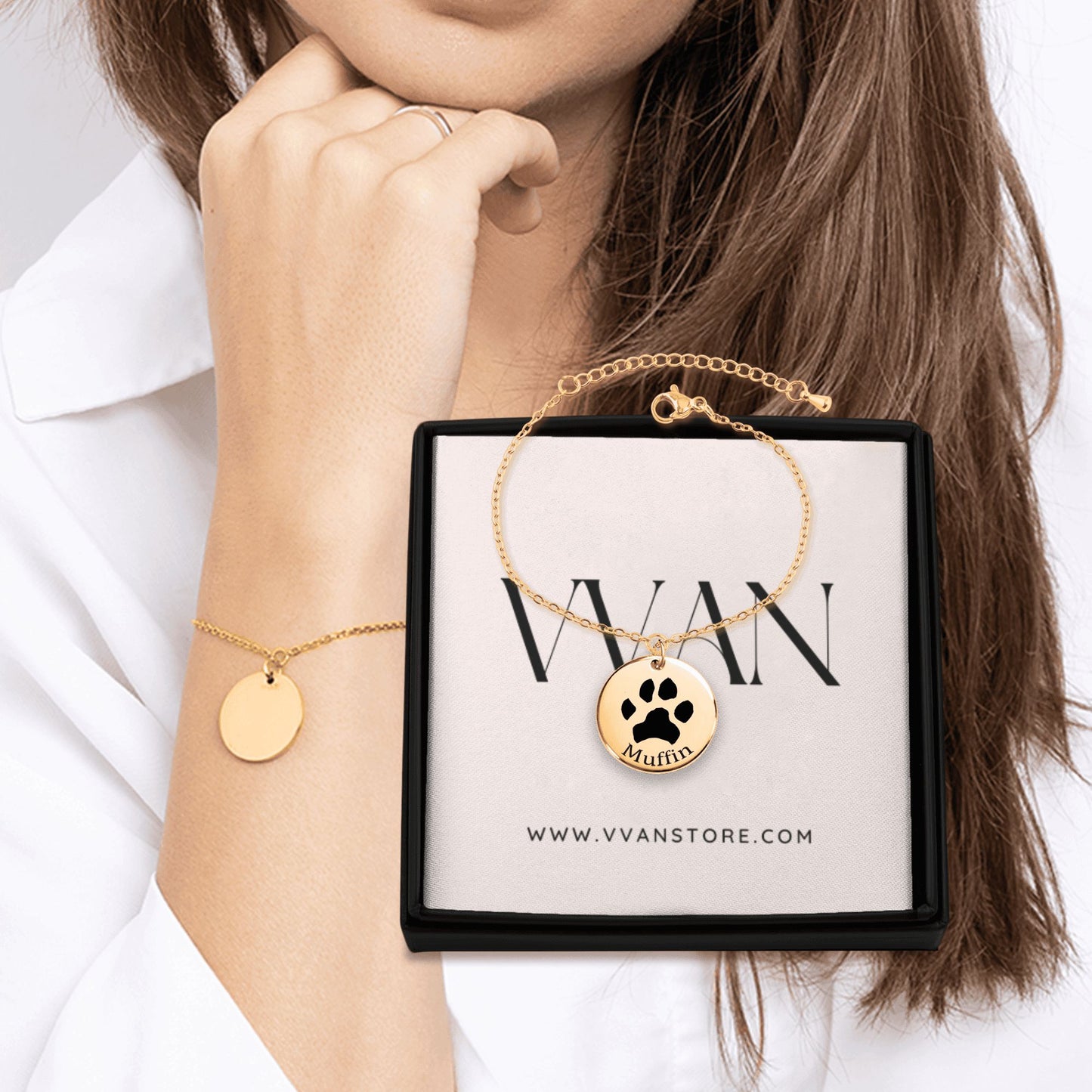 OWNPRINT Custom Pawprint Bracelet