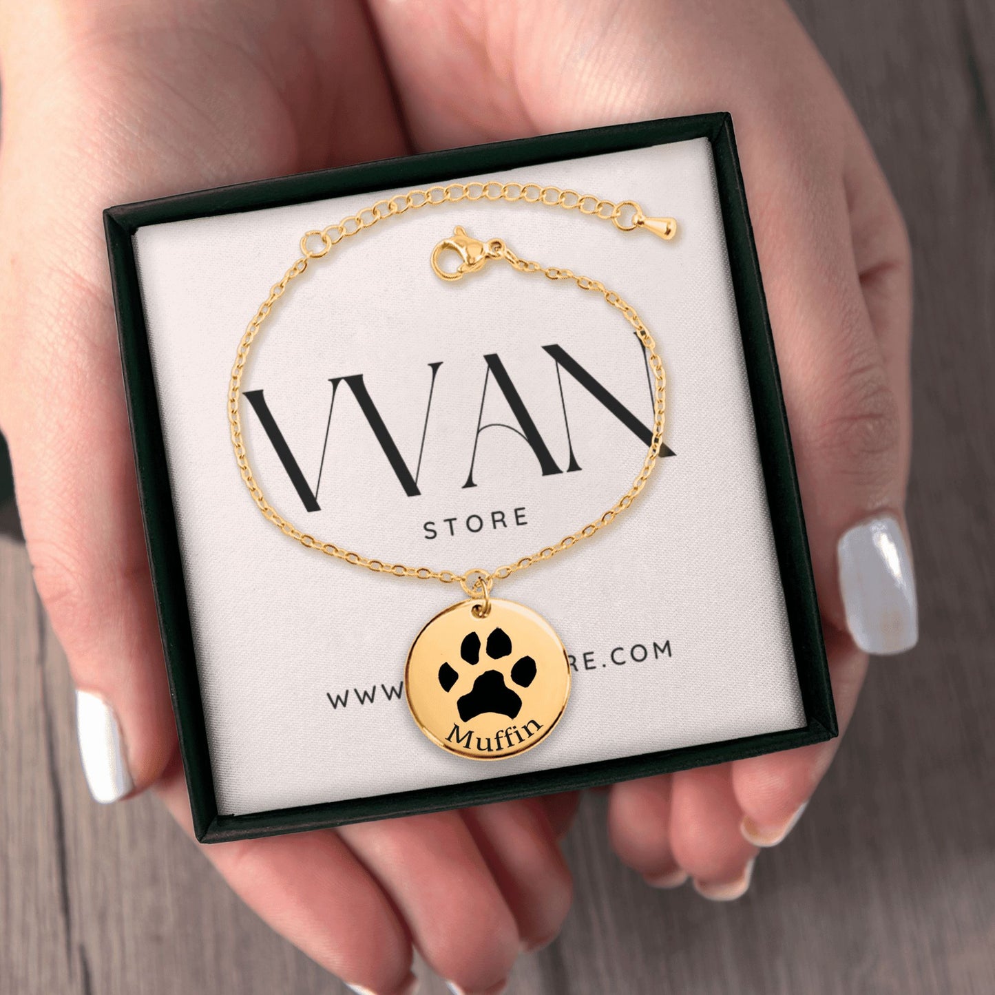 OWNPRINT Custom Pawprint Bracelet