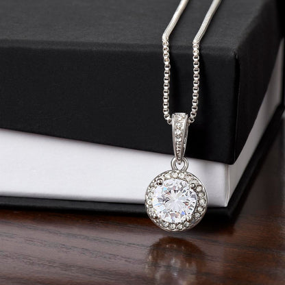 Eternal Hope Necklace - 14k White Gold Finish