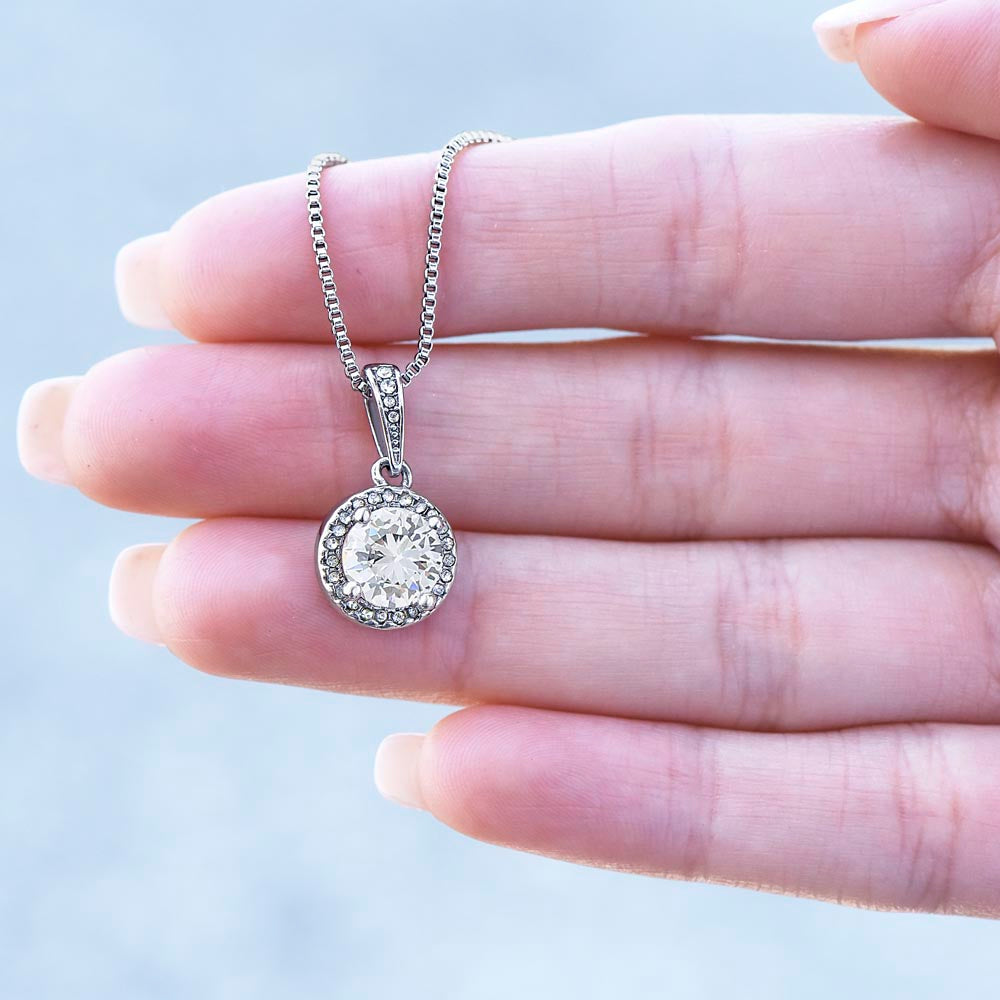 Eternal Hope Necklace - 14k White Gold Finish