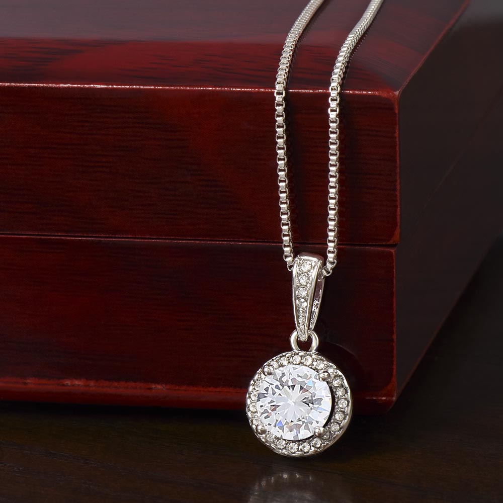 Eternal Hope Necklace - 14k White Gold Finish