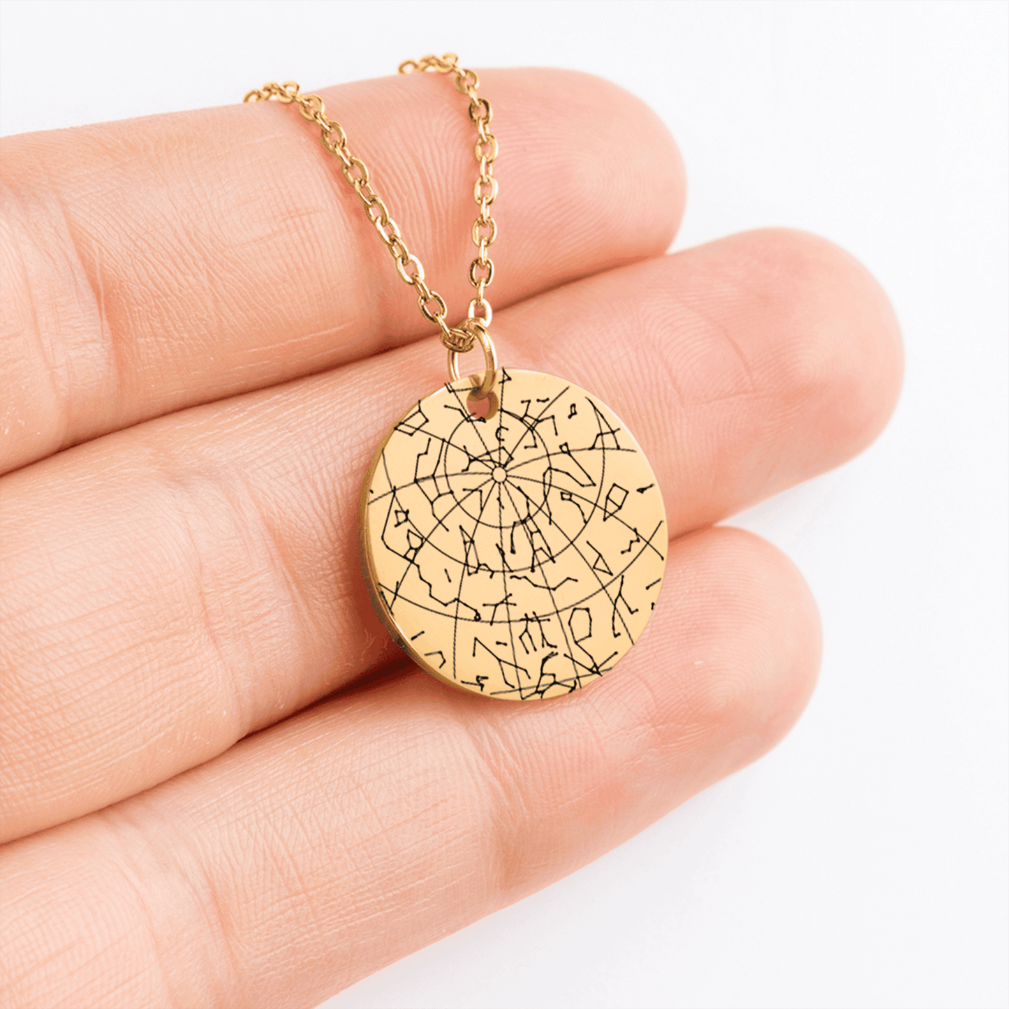 OWNPRINT Custom Star Map Necklace