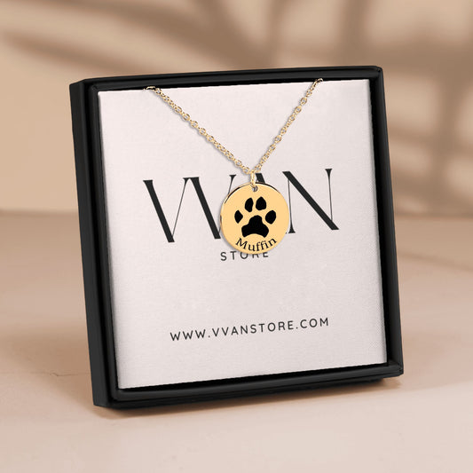 OWNPRINT Paw Print Necklace