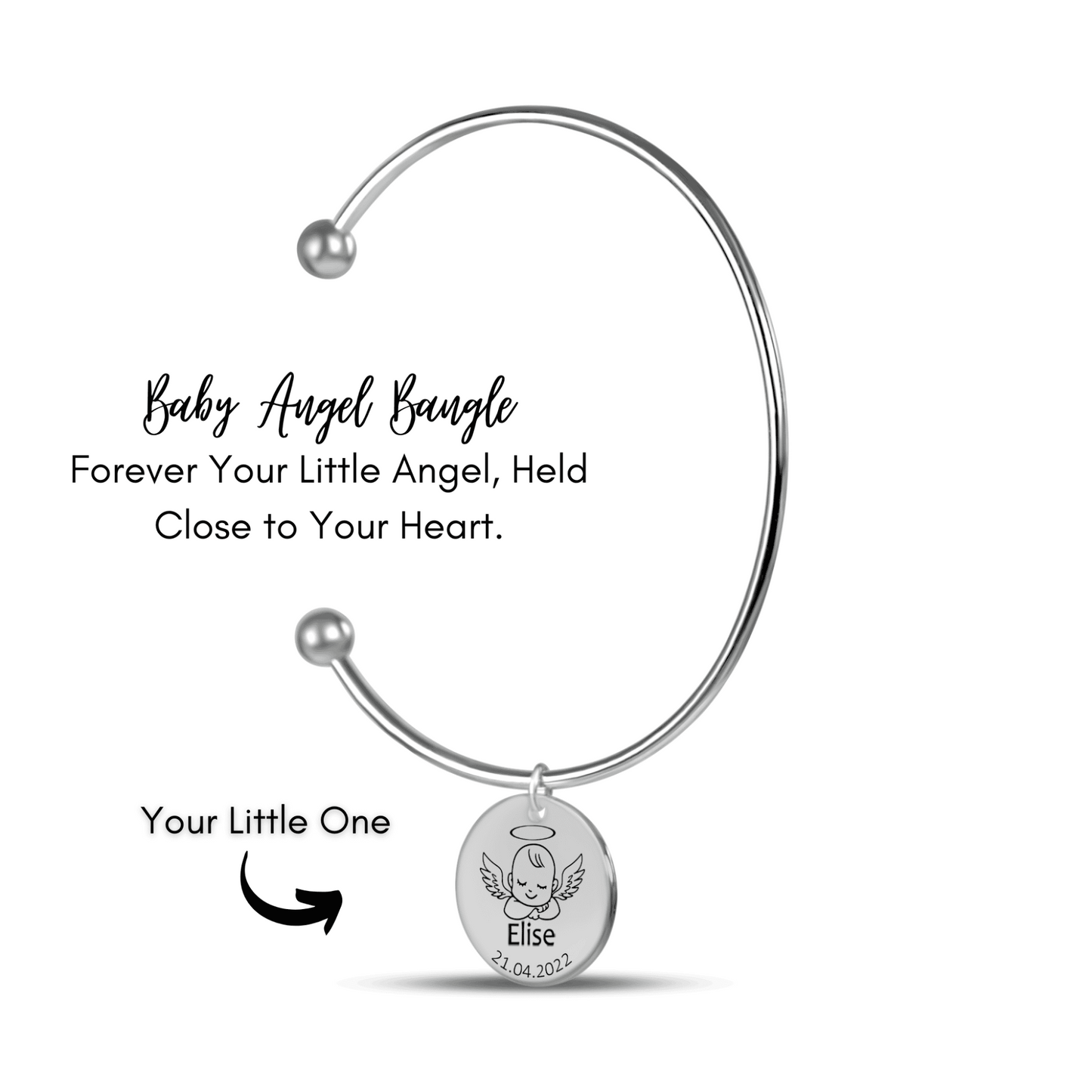 Baby Angel Bangle